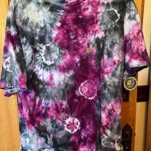 Custom tie dye tee shirt
